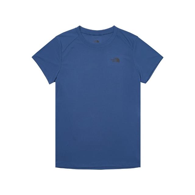 【The North Face】TNF 短袖上衣 U MFO S/S POLY TEE - AP 男女 藍(NF0A8AUTHDC)