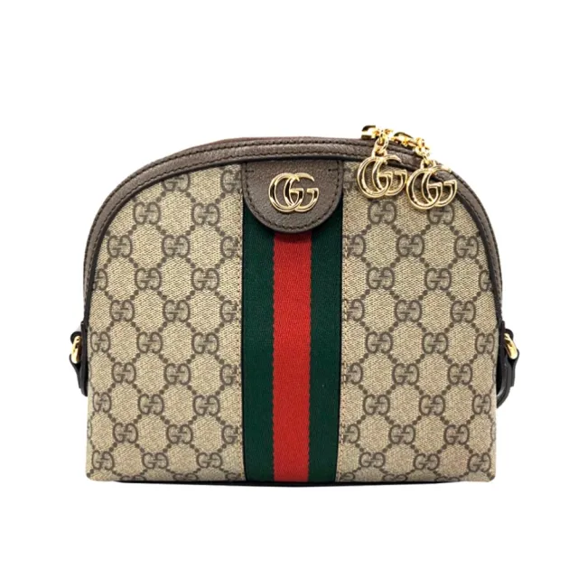 【GUCCI 古馳】499621 Ophidia GG(織帶GG紋 貝殼包)