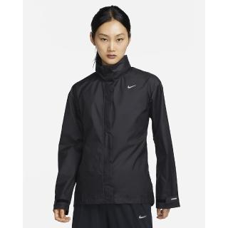 【NIKE 耐吉】Dri-FIT 連帽外套 防潑水 跑步 AS W NK FAST REPEL JACKET 女款 黑(FB7452010)