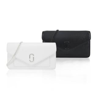 【MARC JACOBS 馬克賈伯】THE LONGSHOT防刮鏈帶WOC斜揹包(多色選)