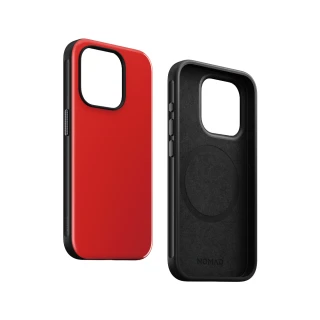 【NOMAD】iPhone 15 Pro 6.1-運動彩酷保護殼-紅(支援MagSafe無線充電)