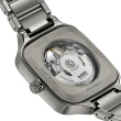 【Rado 雷達表】官方授權 True真系列方形真讚開芯自動機械腕錶 R02   母親節(R27125152)
