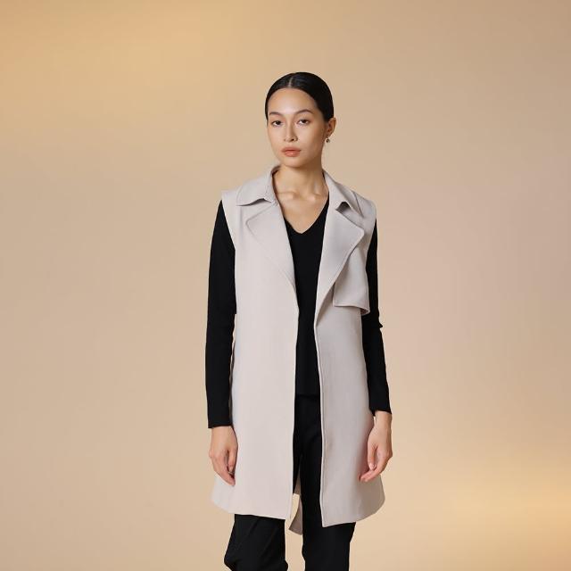 【giordano ladies】23FW_背心綁帶外套(02373531)