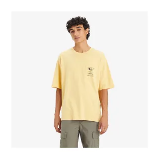 【LEVIS 官方旗艦】Workwear工裝系列男款寬鬆版經典220G厚磅口袋短TEE A5850-0006 上衣 熱賣單品