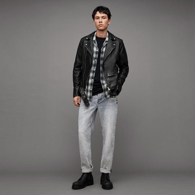 【ALLSAINTS】CURTIS 復古工裝中腰直筒牛仔褲-多色(直筒版型)