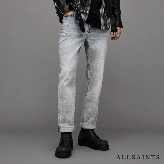 【ALLSAINTS】CURTIS 復古工裝中腰直筒牛仔褲-多色(直筒版型)