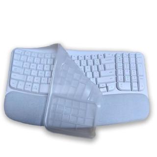 【Ezstick】羅技 Logitech Wave Keys 高階矽膠 鍵盤保護膜(鍵盤膜)