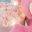 【百獅】草莓熊肥皂花束40cm  熊抱哥(花束生日禮物 情侶最佳送禮)