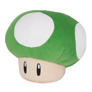 【Nintendo 任天堂】任天堂正版授權娃娃 加命蘑菇 瑪利歐 玩偶 娃娃(S)