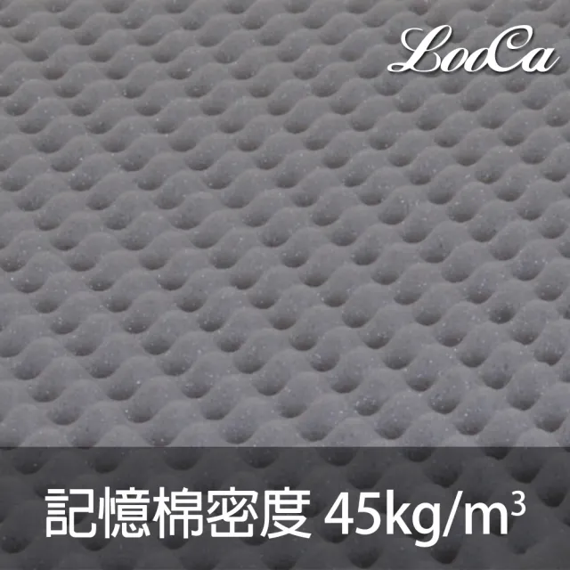 【LooCa】吸濕排汗12cm超彈力記憶床墊(單人3尺)