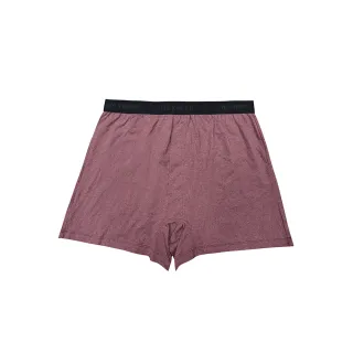 【曼黛瑪璉】DAYNEER 素面寬鬆四角男內褲  M-XXL(沉穩紅)