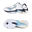 【MIZUNO 美津濃】WAVE LIGHTNING Z8 男排球鞋-訓練 美津濃 白深藍淺藍(V1GA240053)