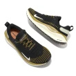 【NIKE 耐吉】慢跑鞋 ReactX Infinity Run 4 男鞋 黑 金 緩震 針織 運動鞋(DR2665-006)