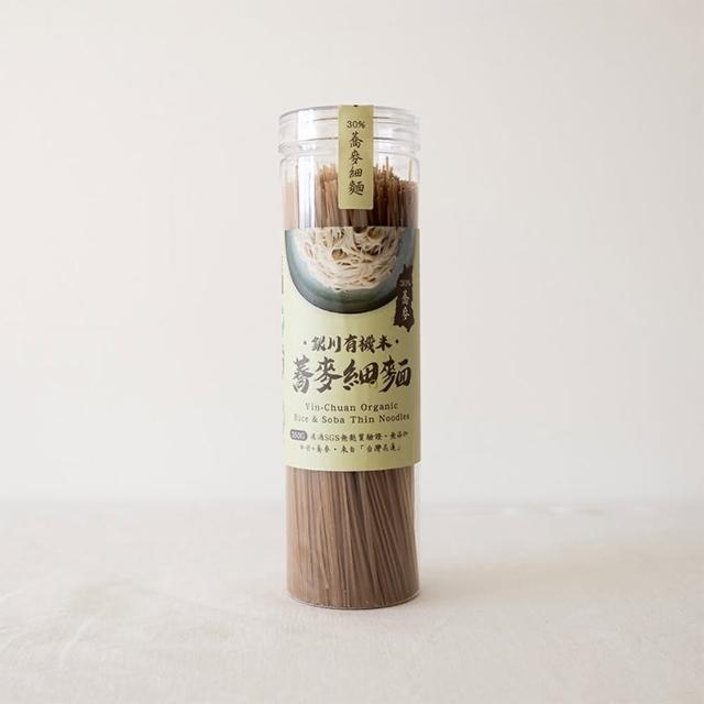 【米樂銀川】銀川有機30%蕎麥細麵(350g)