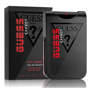 【GUESS】Guess Effect 極動能男性淡香水 100ml(專櫃公司貨)