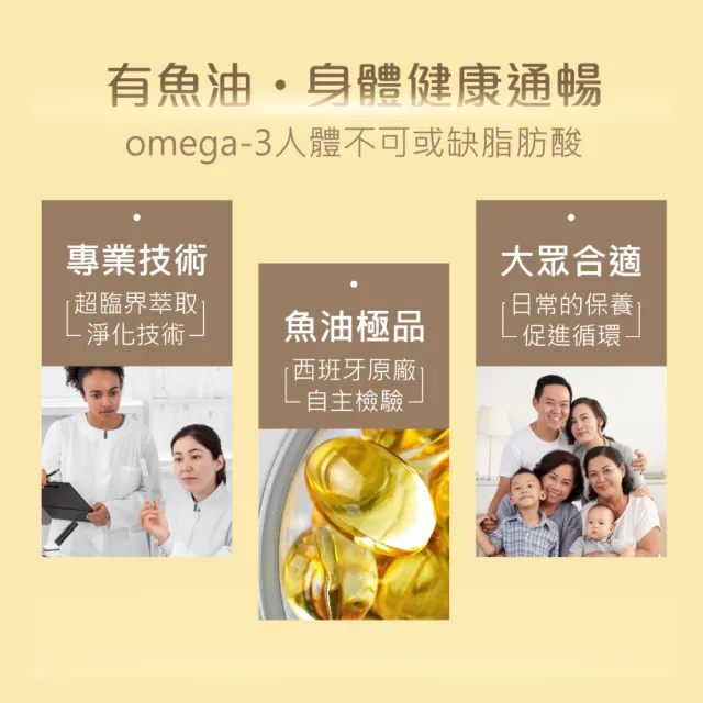 【LADY TIME】超臨界rTG西班牙魚油 30粒/盒(Omega3、EPA、DHA)