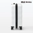 【MUJI 無印良品】四輪硬殼止滑拉桿箱36L(白色)