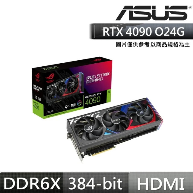 ASUS 華碩ASUS 華碩 ROG-STRIX-RTX4090-O24G-GAMING 顯示卡+海盜船 RM1200x SHIFT 80Plus金牌 ATX 3.0