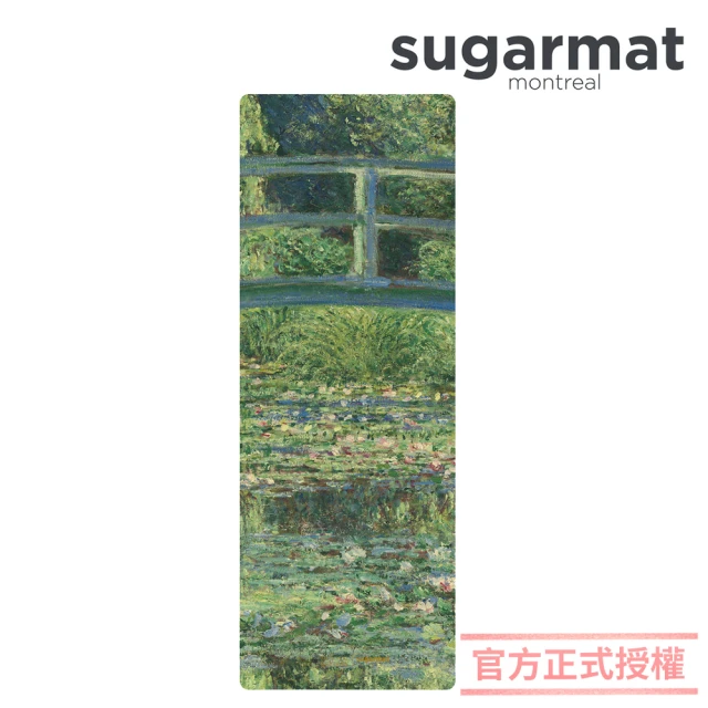 Sugarmat 頂級加寬PU瑜珈墊 5.0mm(莫內荷花池 The Water Lily Pond by Claude Monet)