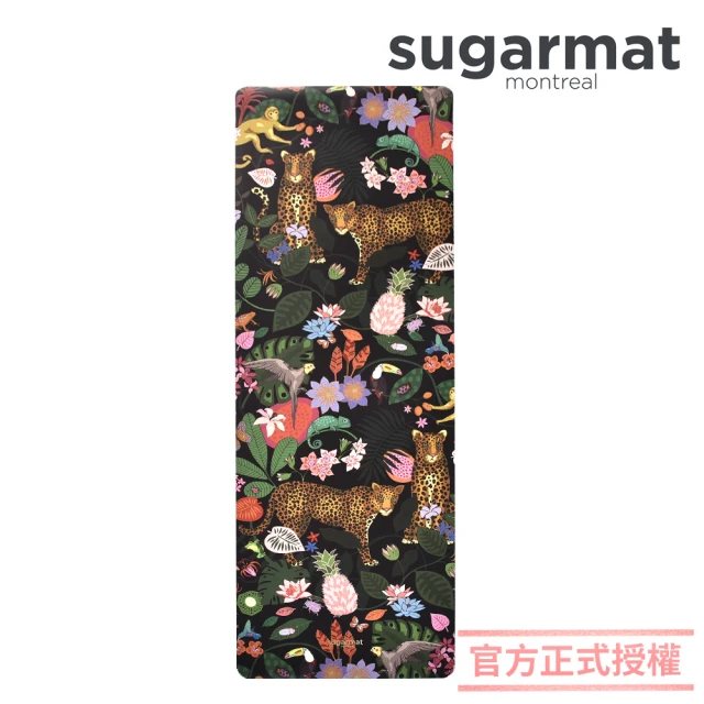 Sugarmat 頂級加寬PU瑜珈墊 5.0mm(叢林天堂 Spotty Paradise)