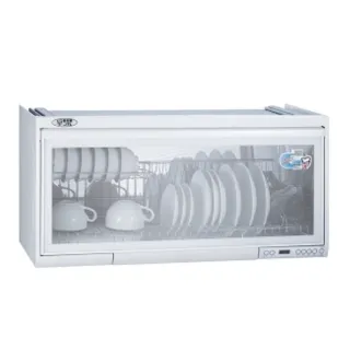 【喜特麗】80公分臭氧電子鐘懸掛式烘碗機-白色(JT-3680QW基本安裝)