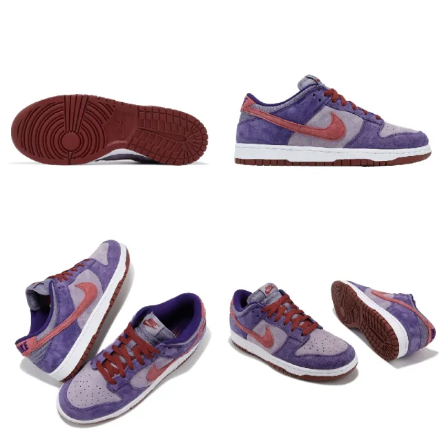 【NIKE 耐吉】休閒鞋 Dunk Low Retro Vol. 1 SP 男鞋 女鞋 野莓紫 紅 Plum 絨面 麂皮(CU1726-500)