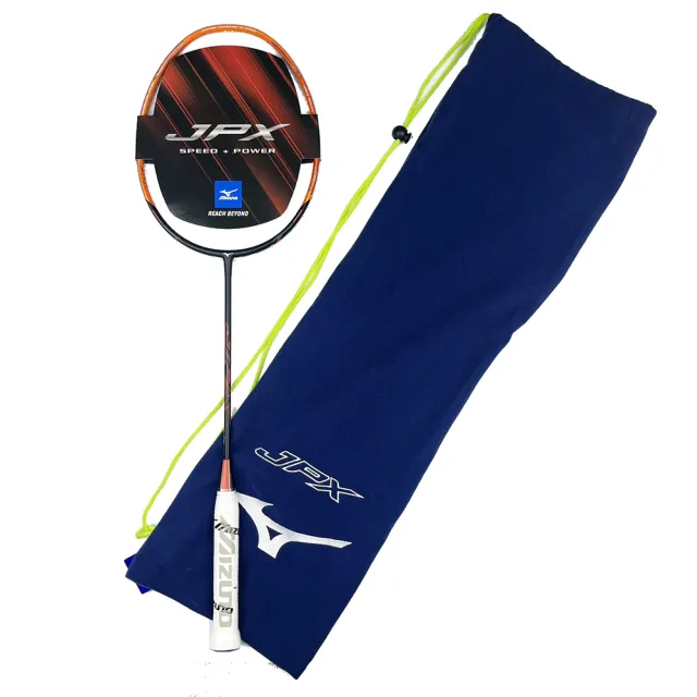 MIZUNO 美津濃】JPX 7 FLASH5U5破風加攻擊型羽球拍橘X黑(73MTB42339
