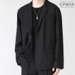 【CPMAX】韓系歐爸潮流設計感西裝外套(痞帥休閒寬鬆西裝外套 百搭西裝外套 西裝外套 韓劇西裝外套 E87)