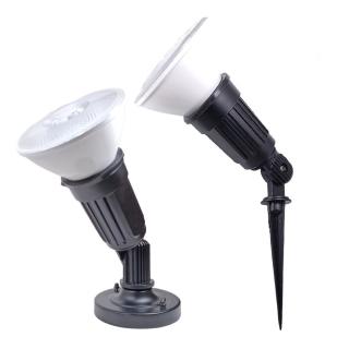 【彩渝】LED PAR38 投射燈 戶外照樹燈 景觀燈 庭園燈 插地燈 防水防塵 含光源-黃光(商品為一入裝)