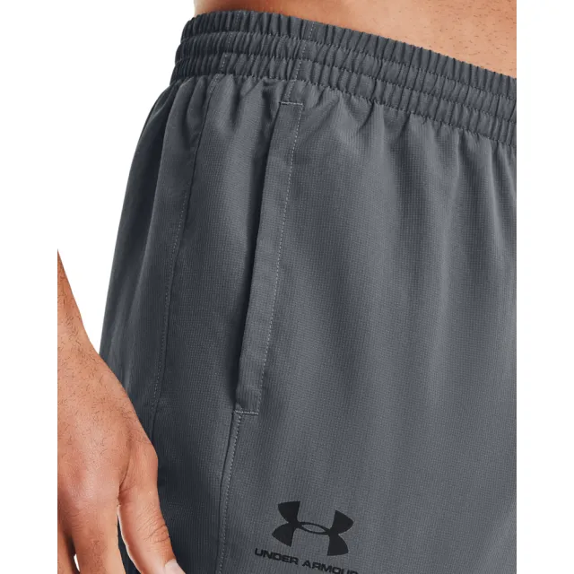 【UNDER ARMOUR】UA 男 Vital Woven運動長褲_1352031-012(灰色)