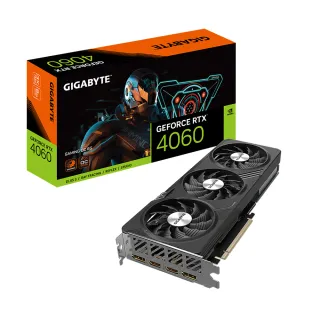 【GIGABYTE 技嘉】RTX4060 GAMING OC 8G 顯示卡+海盜船 RM550X 80Plus 金牌 電源供應器