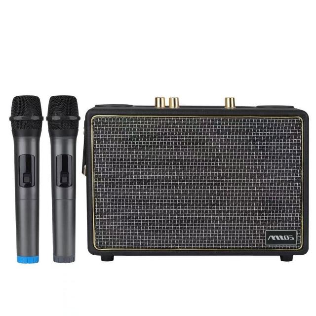 Mtos 美迪奧斯 K97 組合式音響 藍芽無線麥克風 黑色 USB/SD 卡播放 居家 KTV 必備