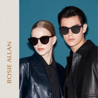 【ROSIE ALLAN】ROSIE 手工板材墨鏡 灰琥珀C05