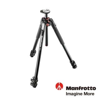 【Manfrotto 曼富圖】190 鋁合金三節腳架 三腳架 MT190XPRO3(公司貨)