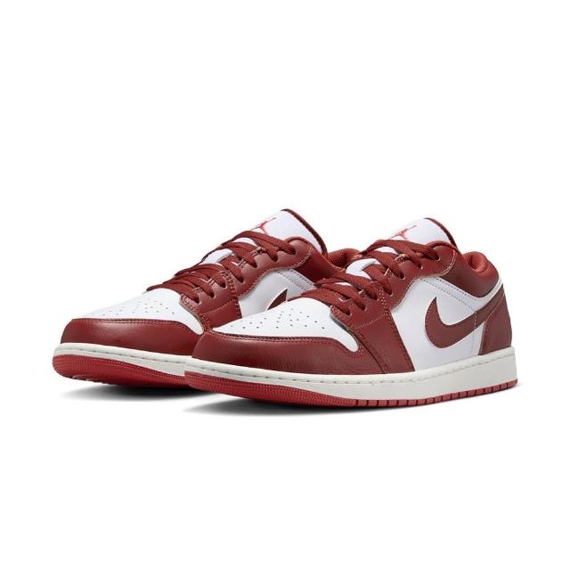 【NIKE 耐吉】Air Jordan 1 Low SE 男 休閒鞋 運動 經典 喬丹 低筒 紅白(FJ3459-160)