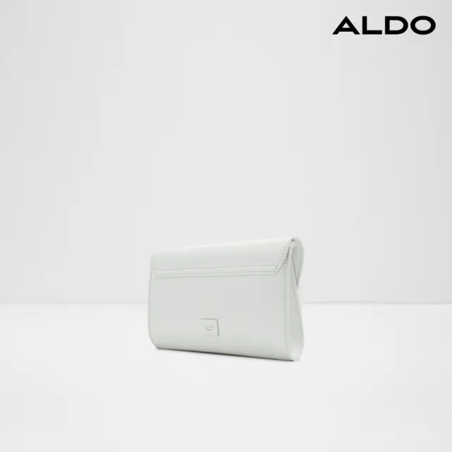 【ALDO】ERICA-時尚細鍊手拿包-女包(白色)