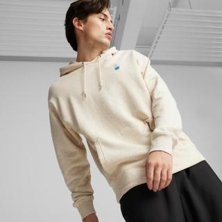【PUMA】長袖上衣 男款 女款 帽T 運動 DOWNTOWN 180 米白 62437690