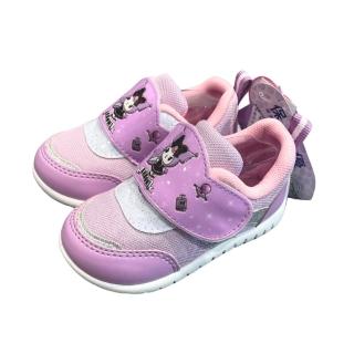【SANRIO 三麗鷗】迪士尼童鞋 臺灣製KUROMI庫洛米 寶寶鞋休閒鞋(酷洛米 布鞋 小童學步鞋 童鞋)