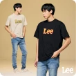 【Lee 官方旗艦】男裝 短袖T恤 / 火焰織標LOGO 共2色 季節性版型(LB402024169 / LB402024K11)