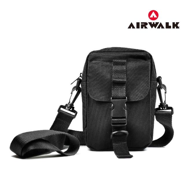 【AIRWALK】都會生活防潑水面料 百搭側背長方包 工包(AW53502)