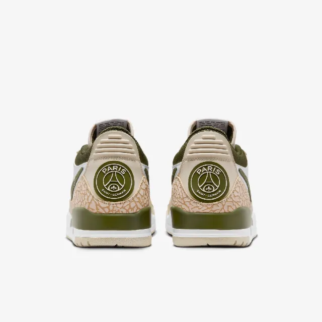 NIKE 耐吉】Air Jordan Legacy 312 Low PSG 男鞋奶茶色綠爆裂紋巴黎聖