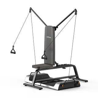 【fino】新世代智能重訓機PS6.0+全功能訓練健身椅FEP6.0(免費專屬App/輕鬆收合只需一手/多段椅背調節)
