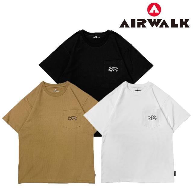 【AIRWALK】時尚潮流百搭 時尚潮流百搭 純棉超重磅 短袖T恤 三色(AW51509/AW51510/AW51511)