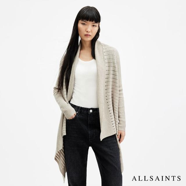 【ALLSAINTS】HARLEY 羊毛柔軟針織外套 WK513Z(修身版型)