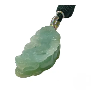 【A1 寶石】天然緬甸冰種翡翠-招財貔貅吊飾-吊墜項鍊墜飾-同翡翠手鐲保值(附證書)