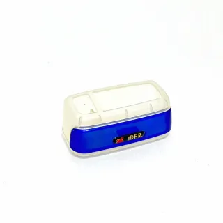 【IDFR】卡片收納盒 名片卡盒 香菸打火機置物盒 小物收納 化妝品 文具筆收納 水藍色(收納盒 置物盒)