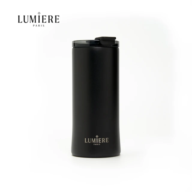 Lumiere Glamor Diamond black 防漏防摔隨行保溫杯16oz/480ml-鑽石黑(保溫杯 隨行杯 咖啡杯)