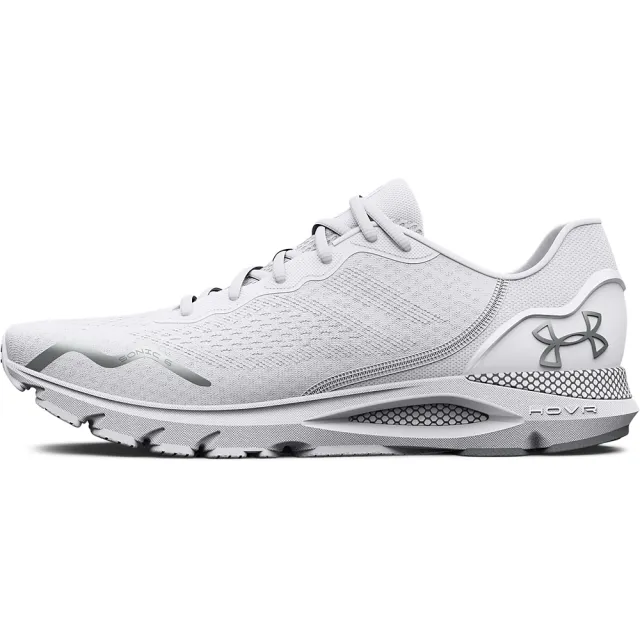 【UNDER ARMOUR】UA 男 HOVR Sonic 6 慢跑鞋 運動鞋_3026121-100(白色)