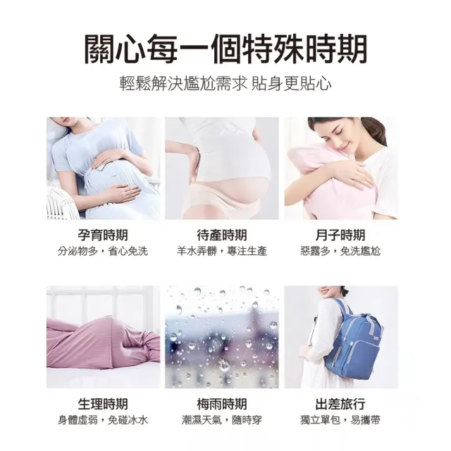 【ROYAL LIFE 皇室生活】拋棄式棉質免洗紙內褲-20入組(生理褲/免洗內褲/產褥褲/一次性內褲