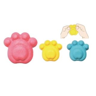 【居家用輔具】日本 SHIMA 貓爪握力球 三入組(#球力量#復健訓練#偏癱中小型健身器材#輸血運動握力)